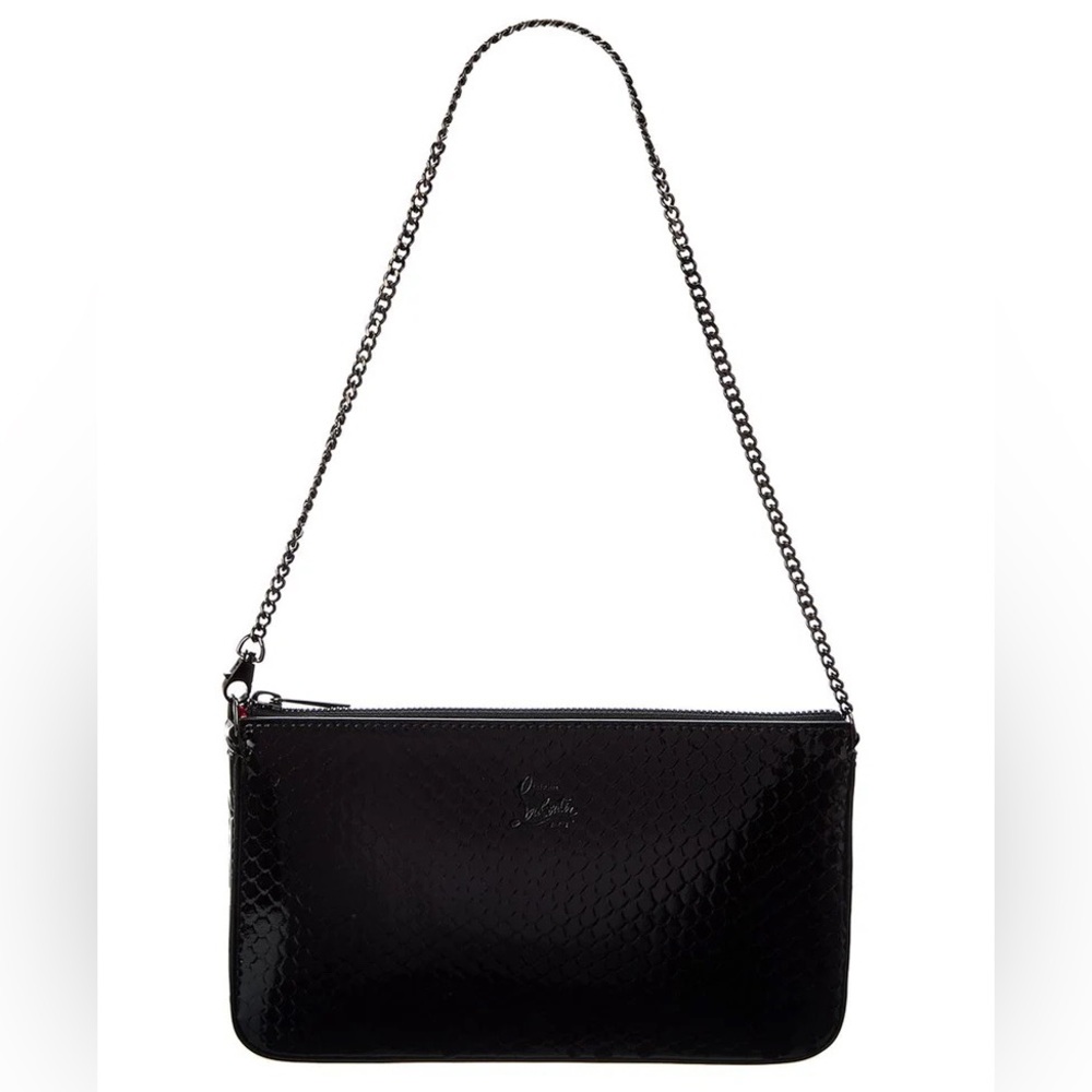 Christian Louboutin loubila patent birdy black